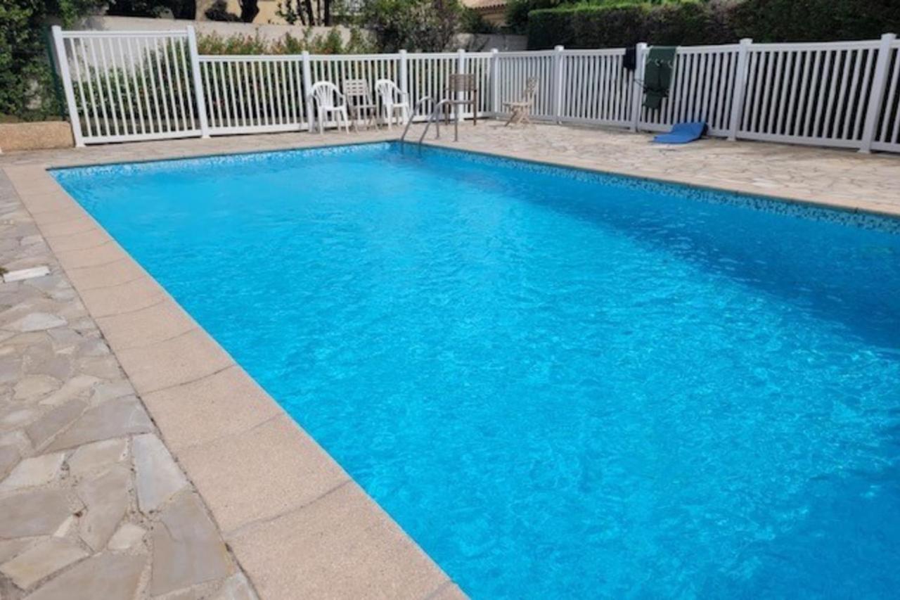 Nice Studio 30 M With Terrace And Pool Antibes Eksteriør billede