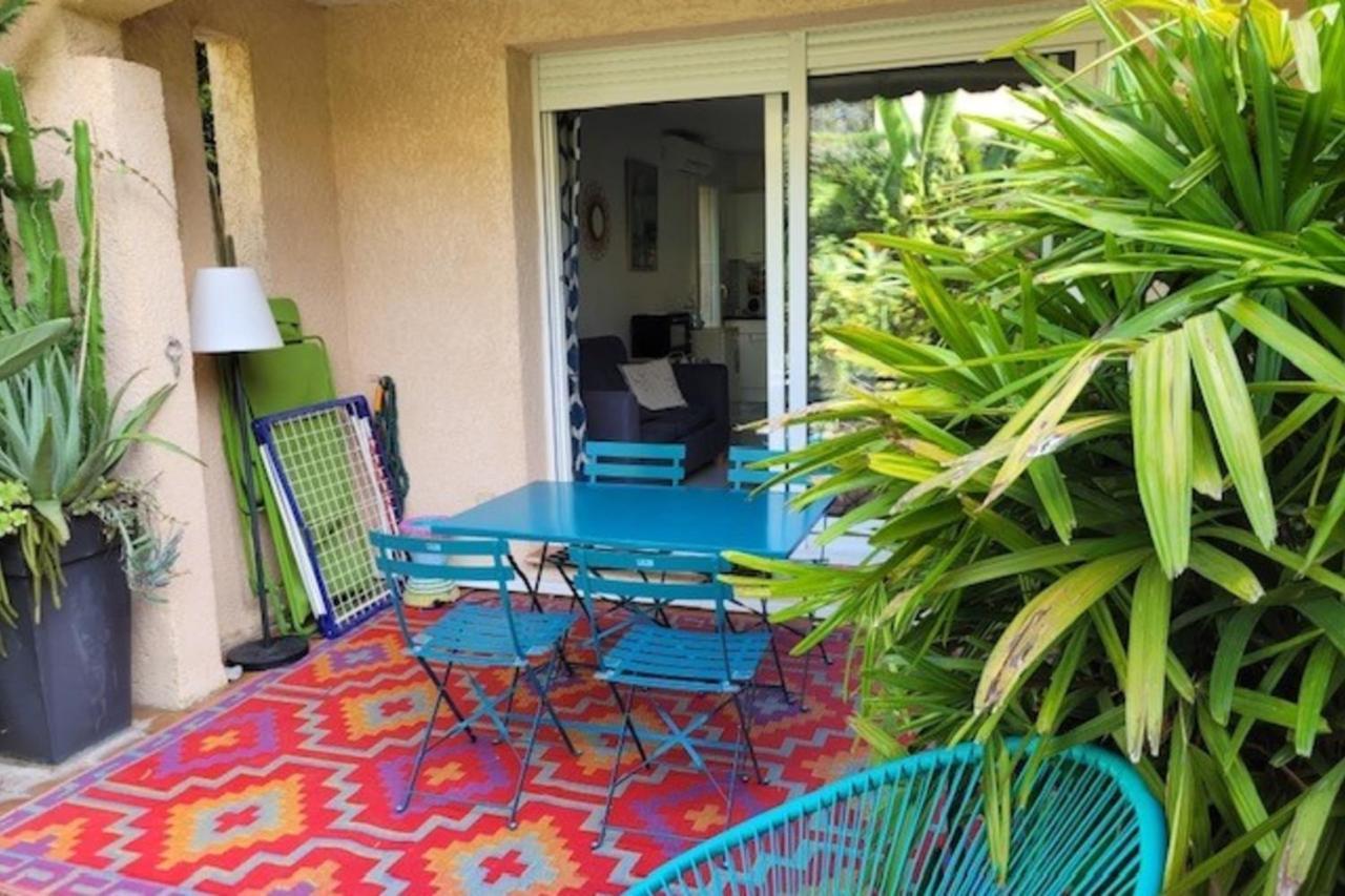 Nice Studio 30 M With Terrace And Pool Antibes Eksteriør billede